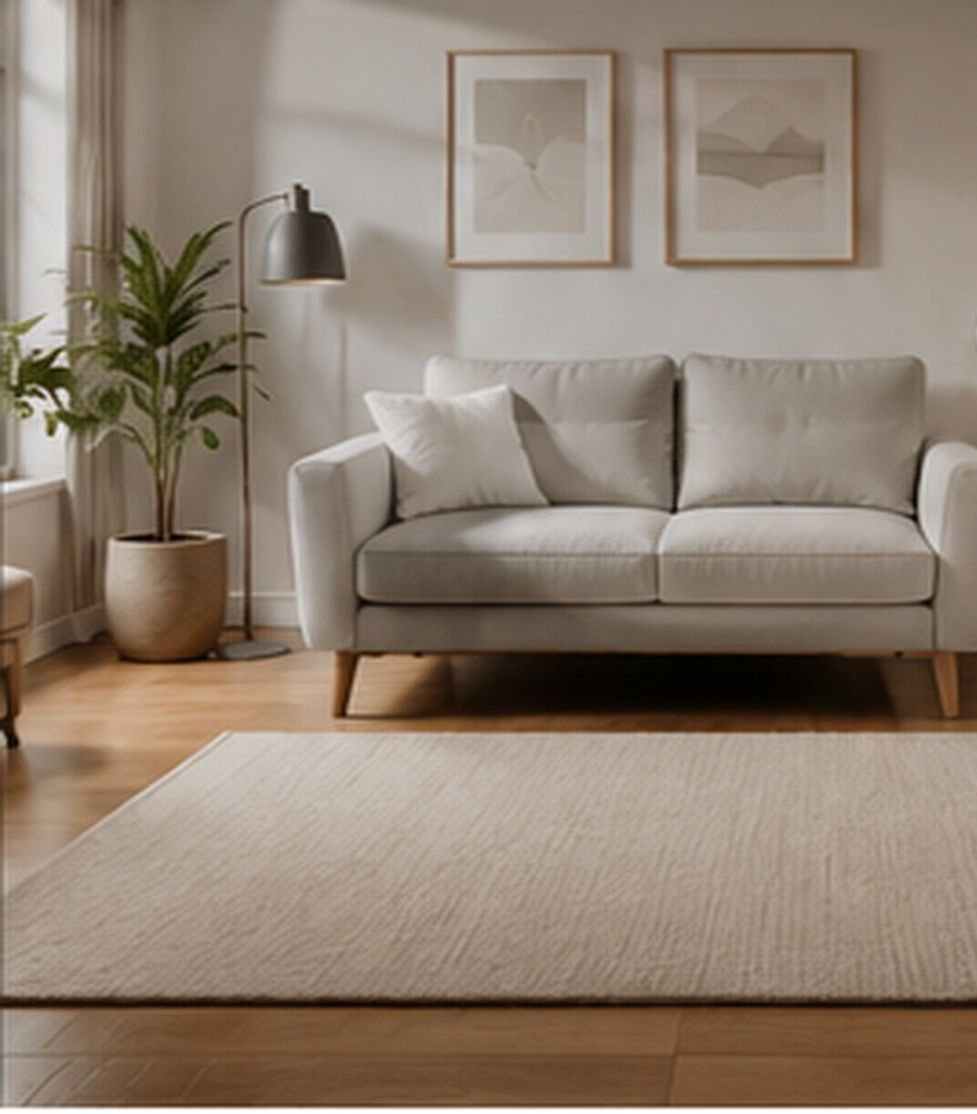 Living room before visualization